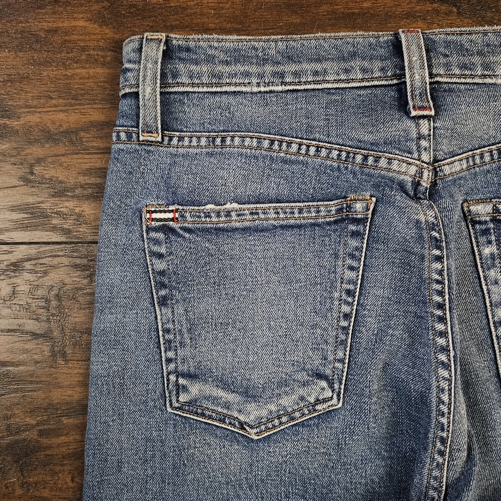 Alice + Olivia Amazing High Rise Girlfriend Slim Best Intentions Jeans Size 28 - Picture 6 of 13